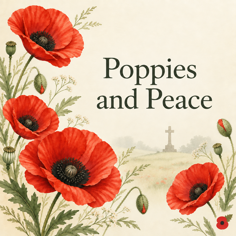 Poppies and Peace remembrance collection image