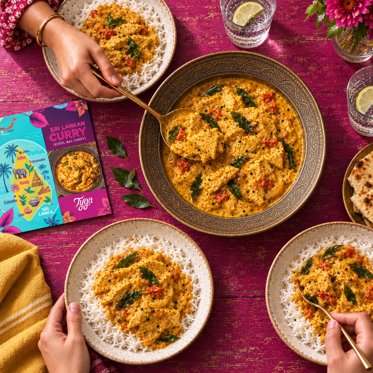 Sri Lankan Curry Recipe Kit