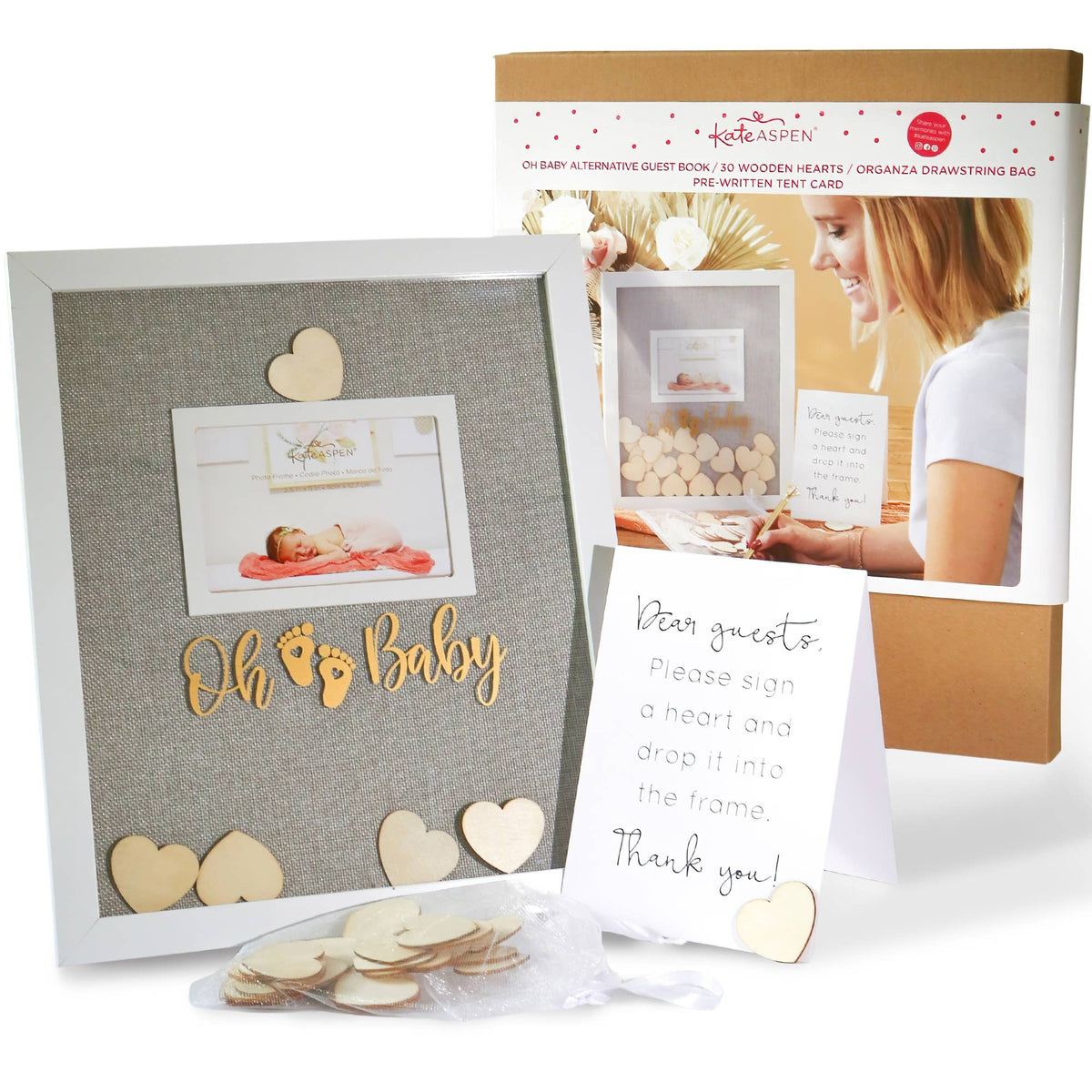 Oh Baby Guest Book Alternative Frame