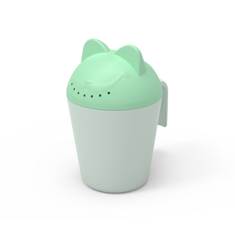 Baby Shower Plastic Shampoo Cup Shampoo Spoon