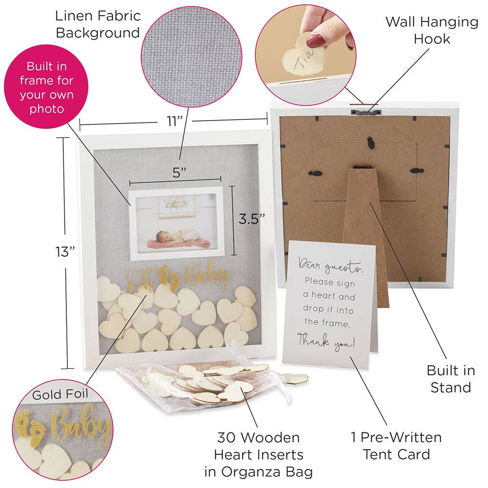 Oh Baby Guest Book Alternative Frame
