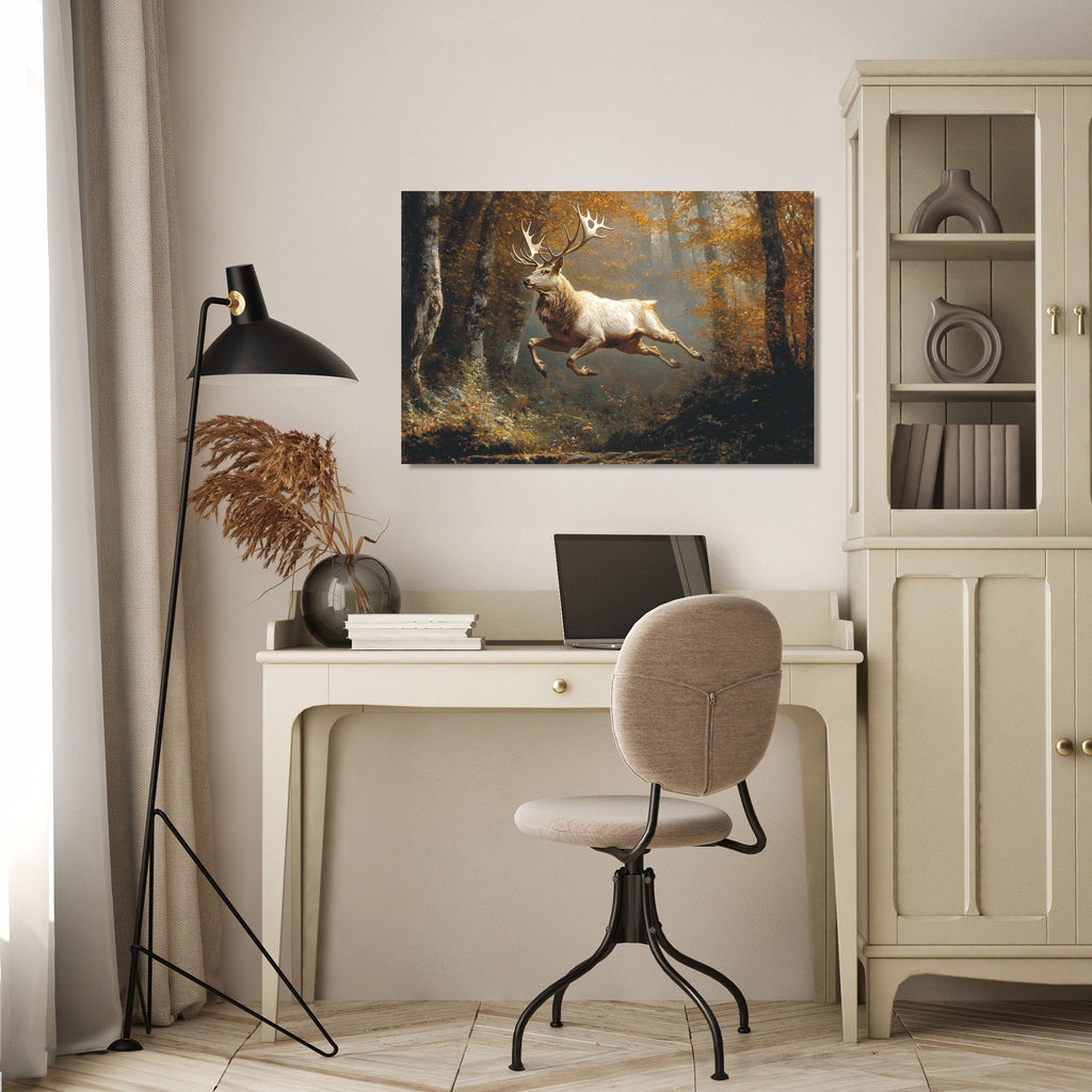 Leaping Stag Harmony Canvas