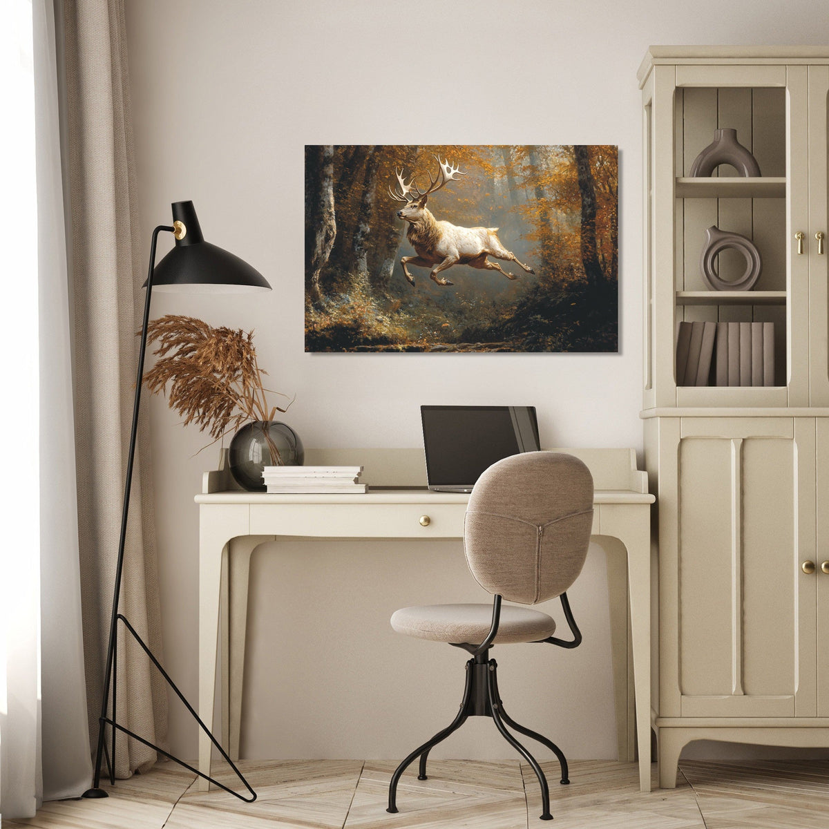 Leaping Stag Harmony Canvas