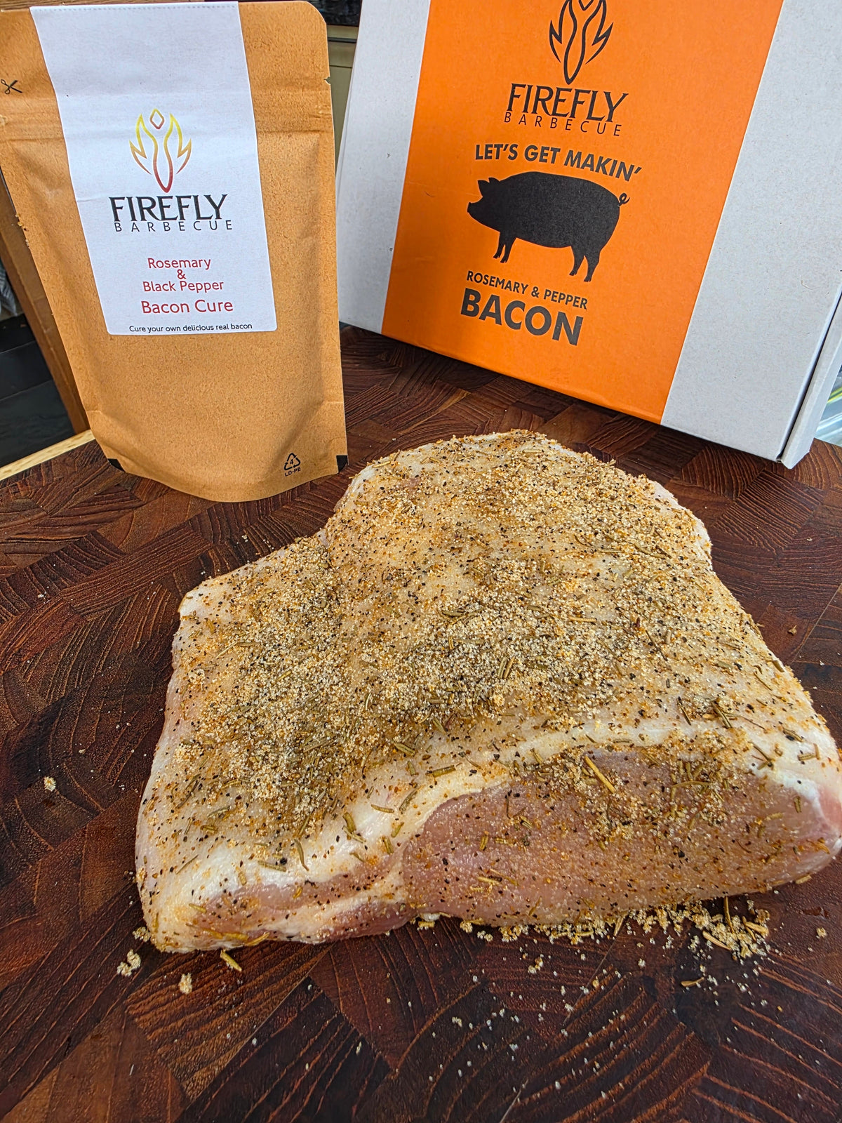 Bacon Curing Kit with Rosemary & Black Pepper