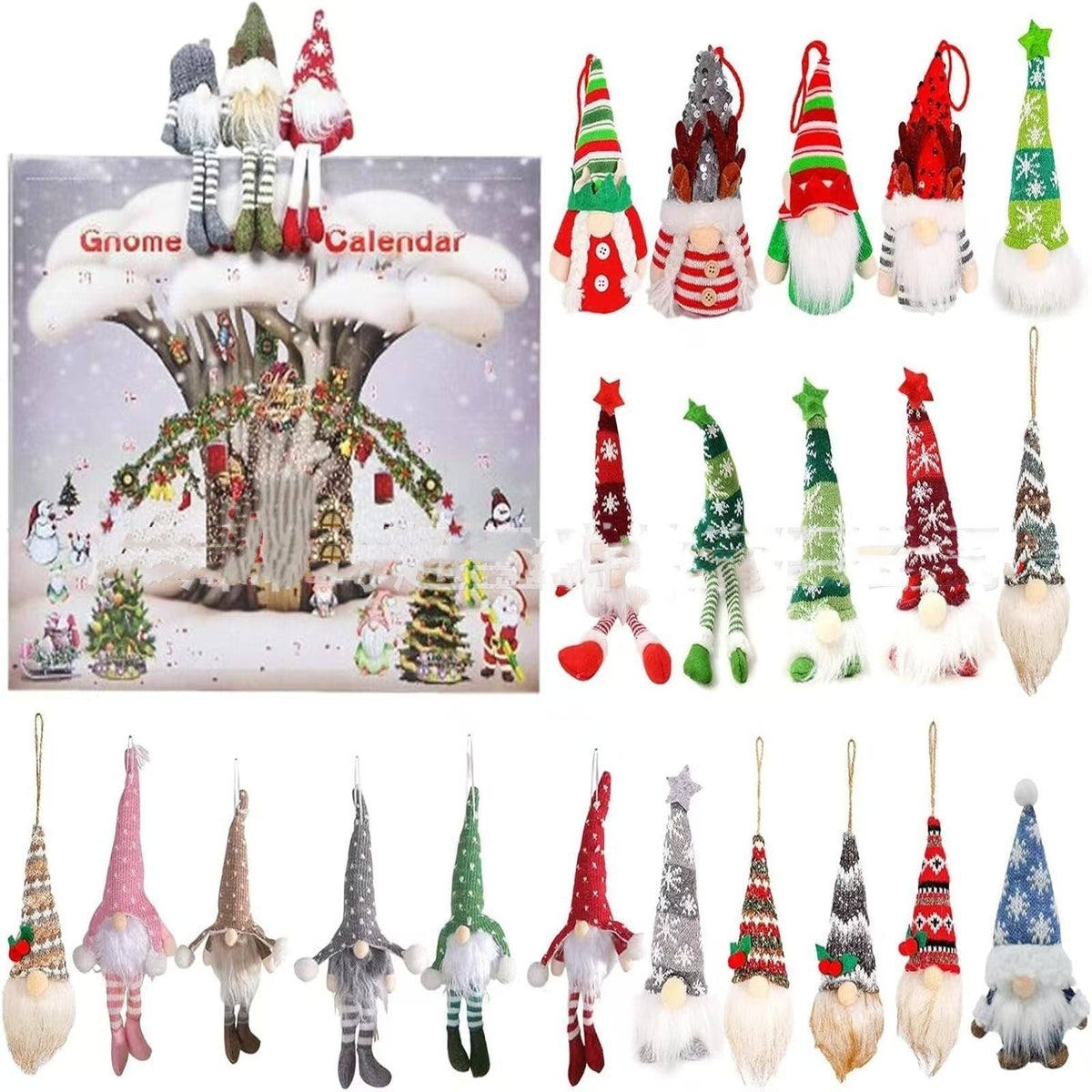2025Christmas Gnome Advent Calendar