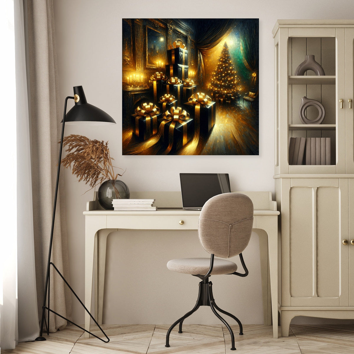 Midnight Christmas Memory Canvas