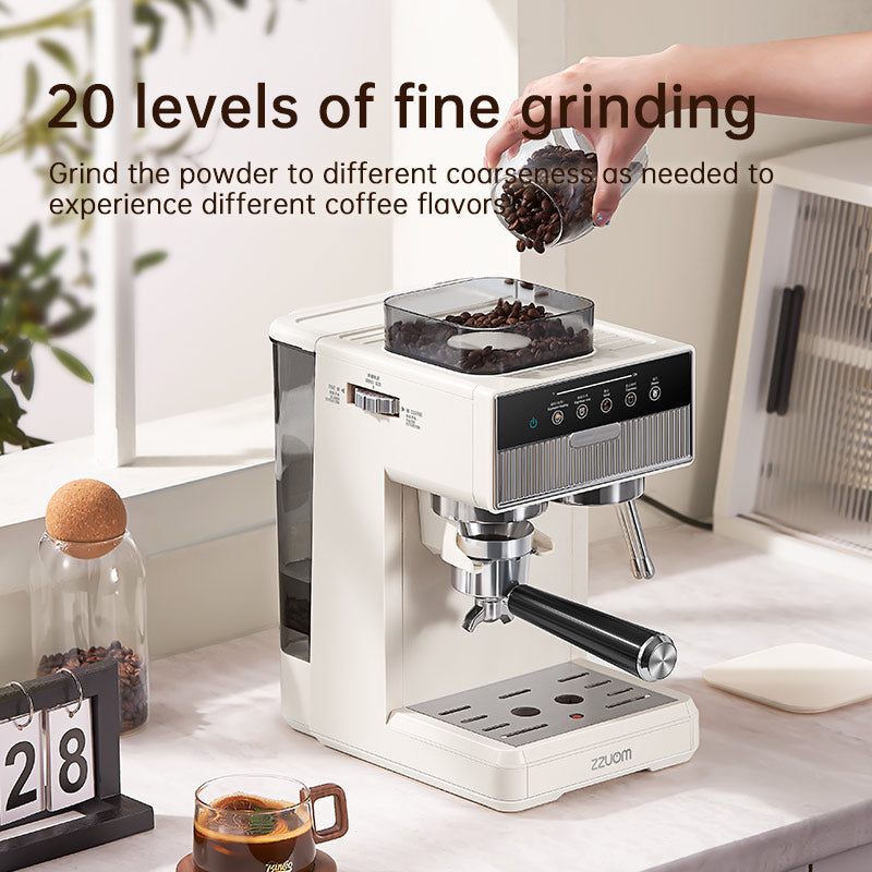 Italian-style Grinder Integrated Coffee Machine