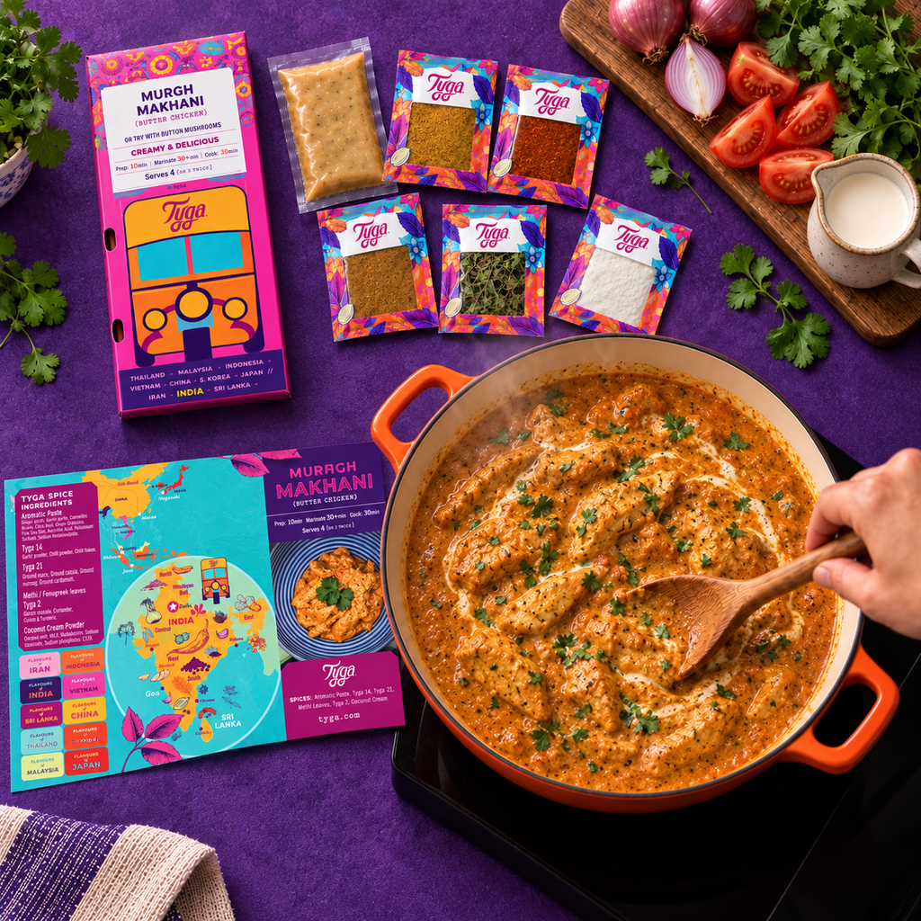 Murgh Makhani (Butter Chicken) Recipe Kit