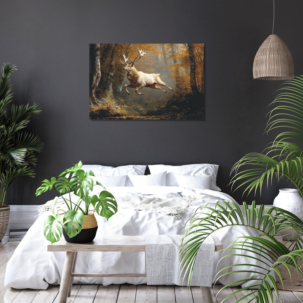 Leaping Stag Harmony Canvas