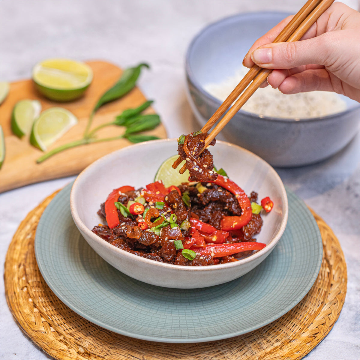 Crispy Chilli Beef Recipe Kit