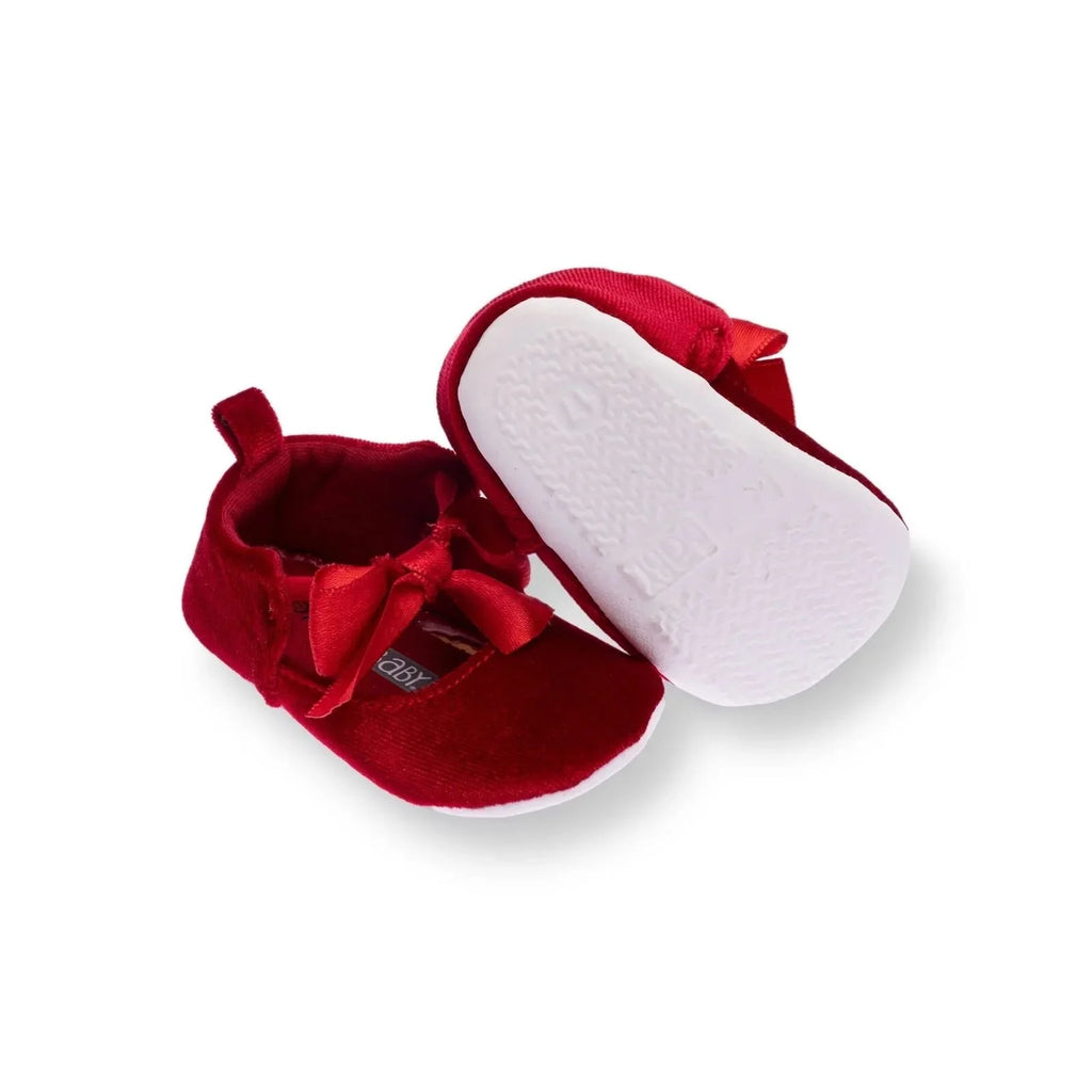 HelloBaby New Year Velvet Pre-Walker Baby Shoes