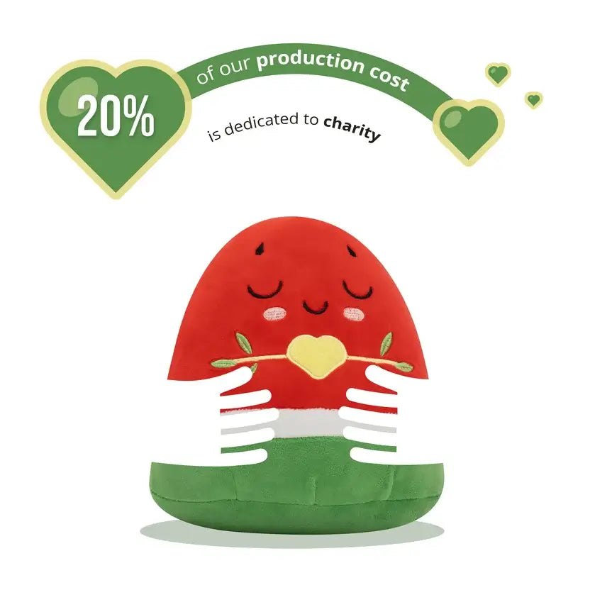 Nūr Watermelon Plushie | Islamic Toys for Kids (40cm)