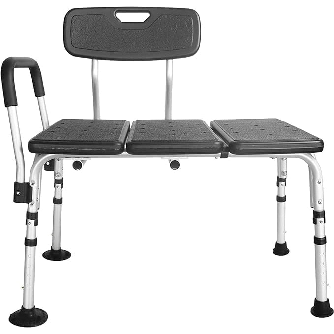 Non Slip Bath Seat with Padded Armrest Chair for Elderly Disabled PEPE Mobility