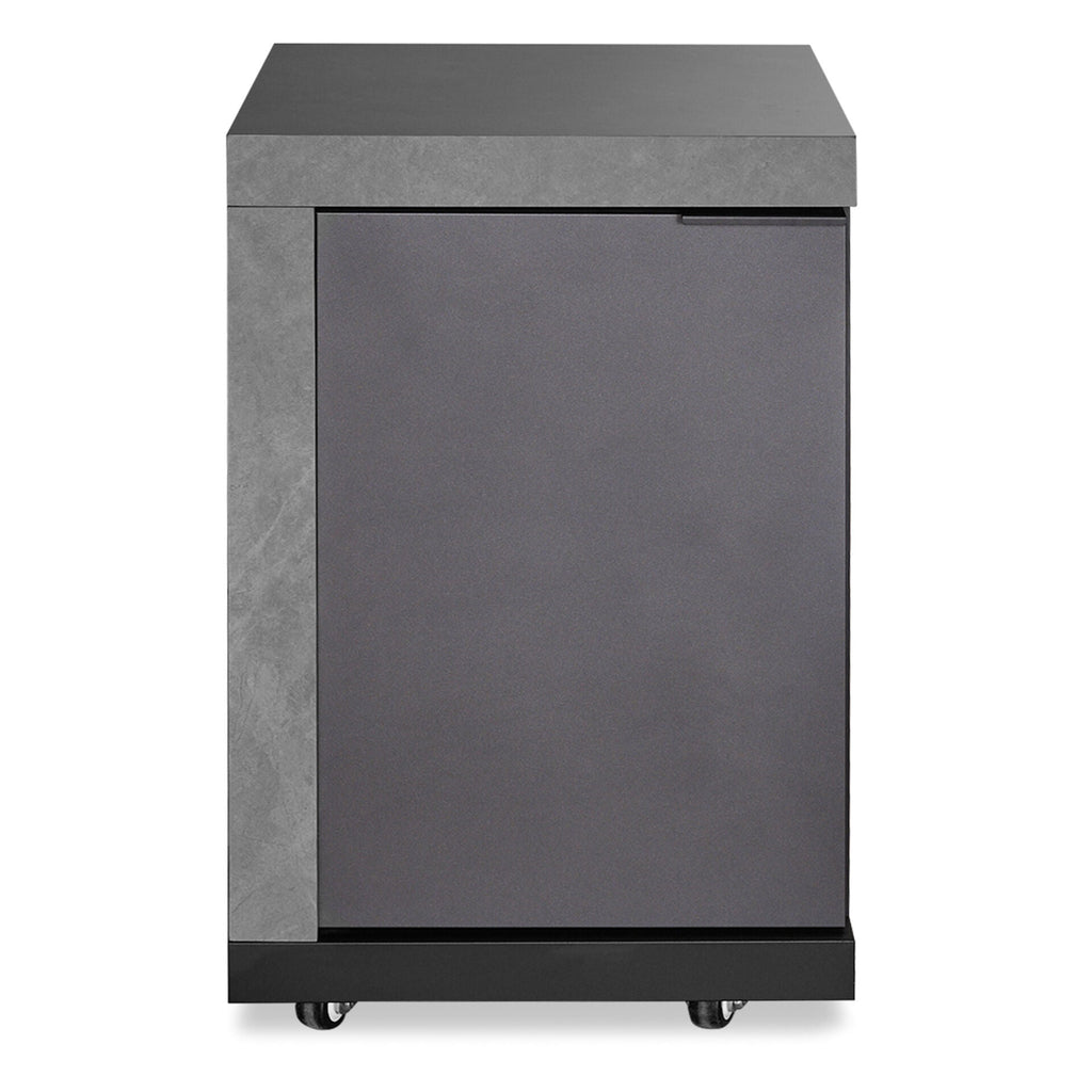 Maze - Ember Small Corner Outdoor Kitchen with Fridge - Grey
