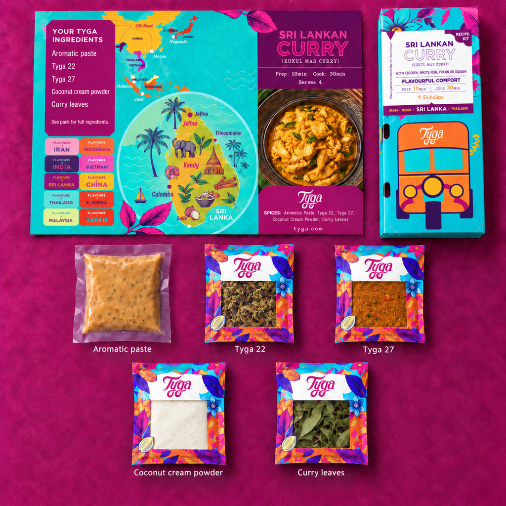 Sri Lankan Curry Recipe Kit