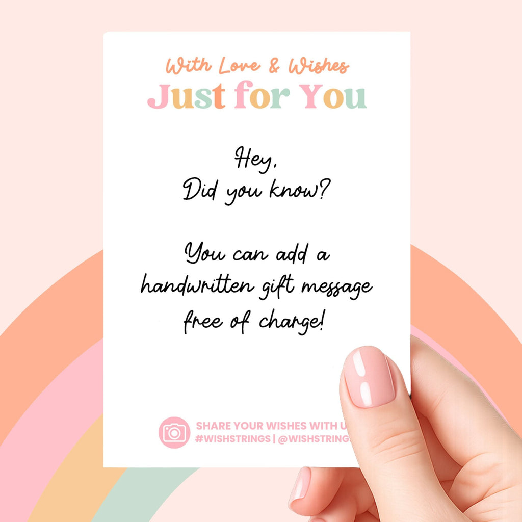 WishStrings ‘Friends Make the Good Times Better, Hard Times Easier’ Wish Bracelet | Thoughtful Gift for Friendship | Meaningful Keepsake