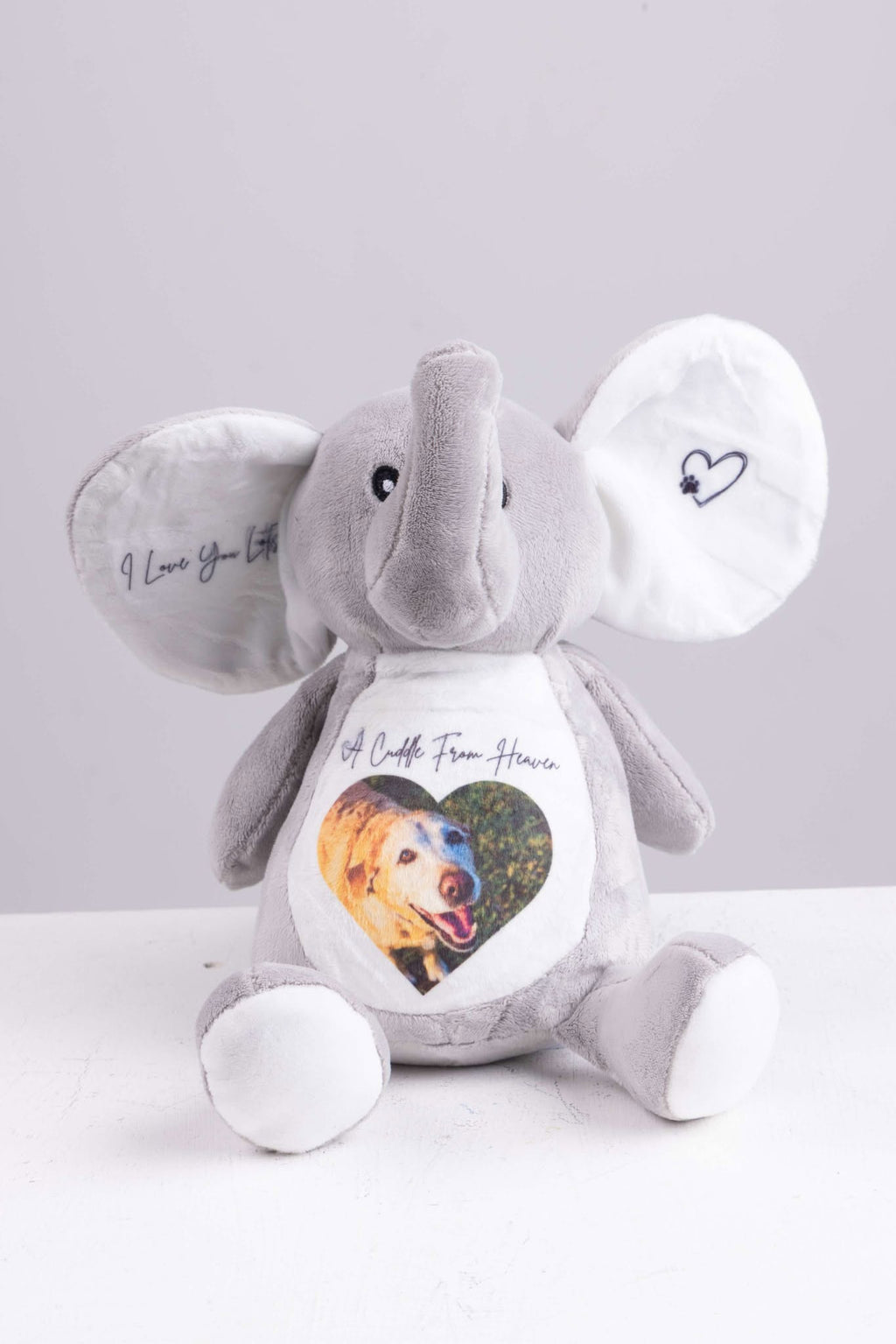 Personalised A Cuddle From Heaven Photo Teddy