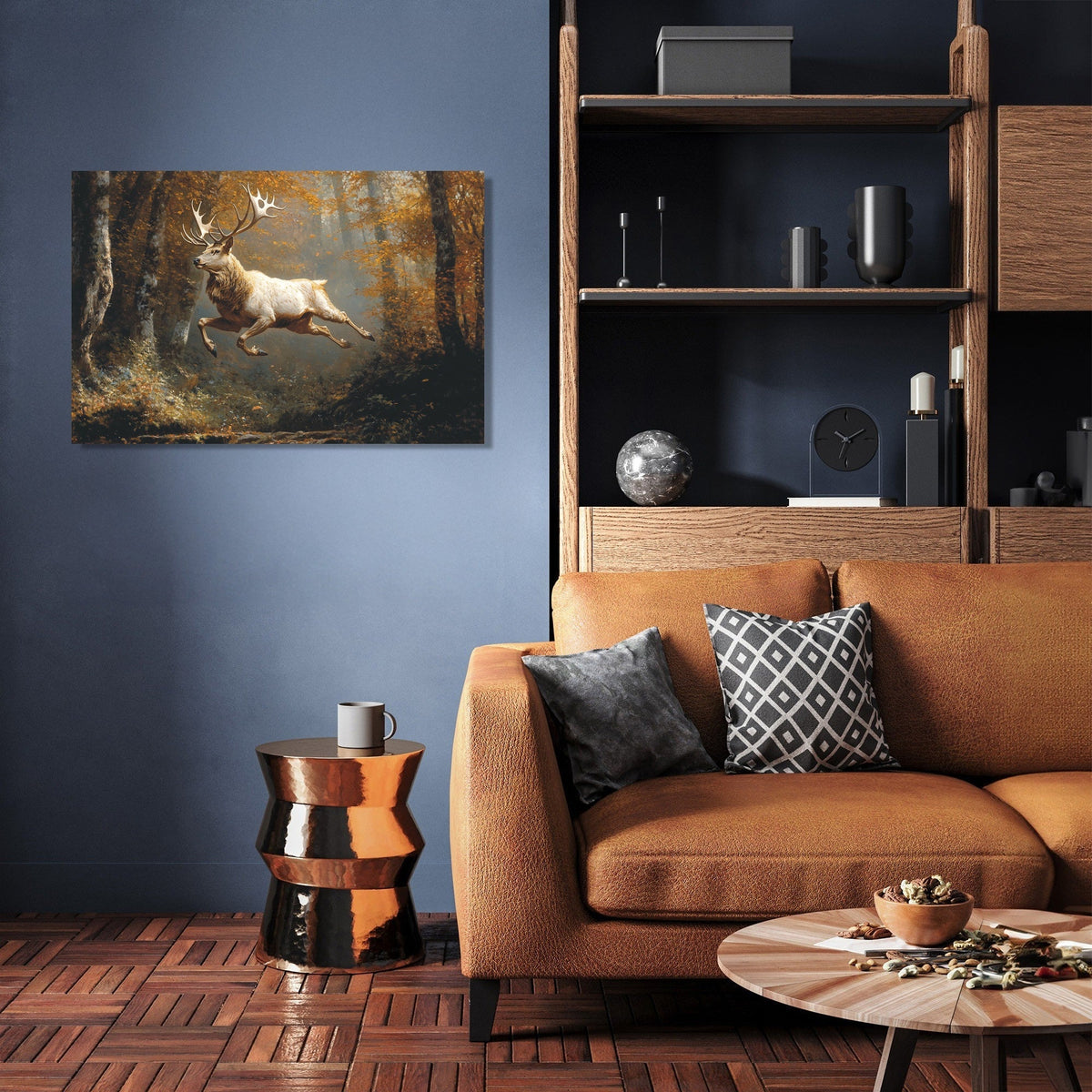Leaping Stag Harmony Canvas