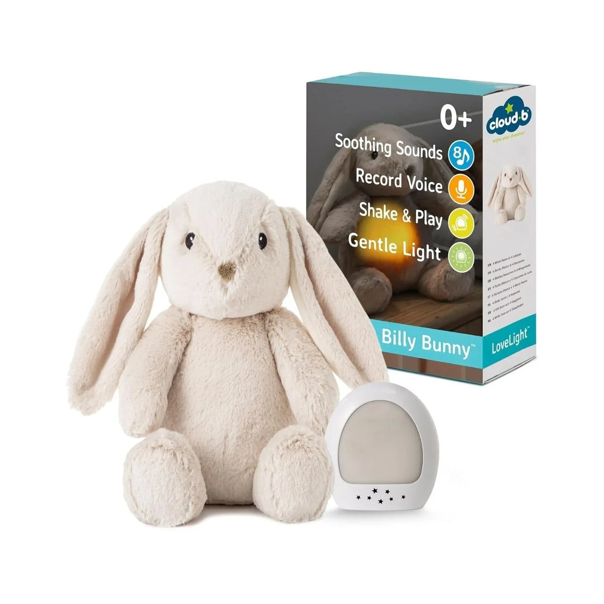 Cloud.b LoveLight Billy Bunny Nightlight & Sound Soother