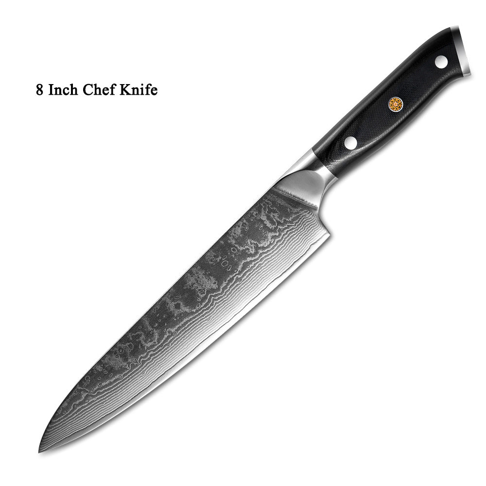 Japanese Damascus steel knife kitchen knife fruit knife