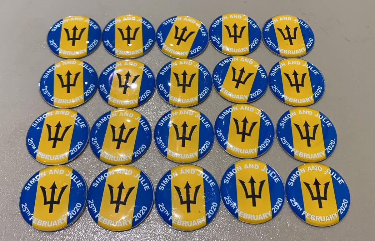 Personalised Golf Ball Markers for Groups & Society Events
