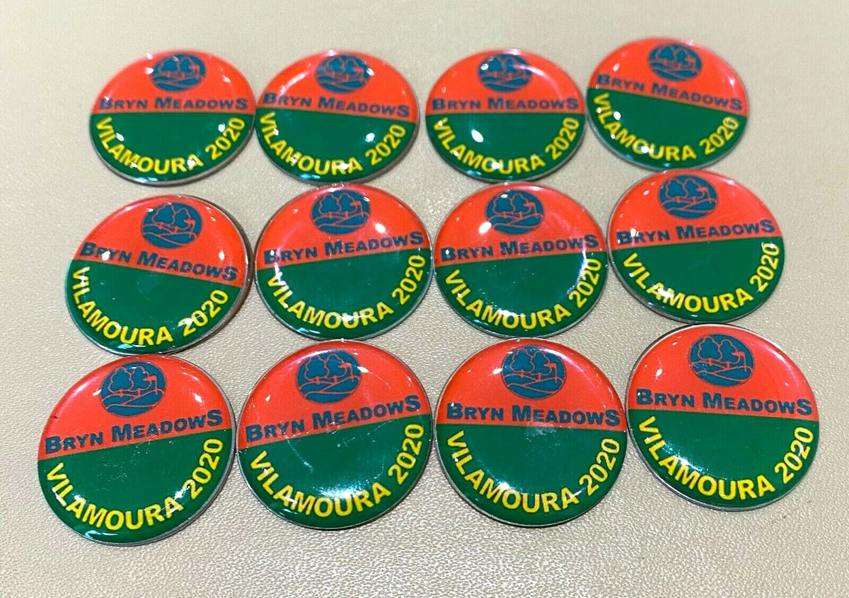 Personalised Golf Ball Markers for Groups & Society Events