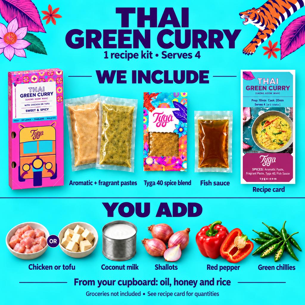 Green Thai Curry Recipe Kit