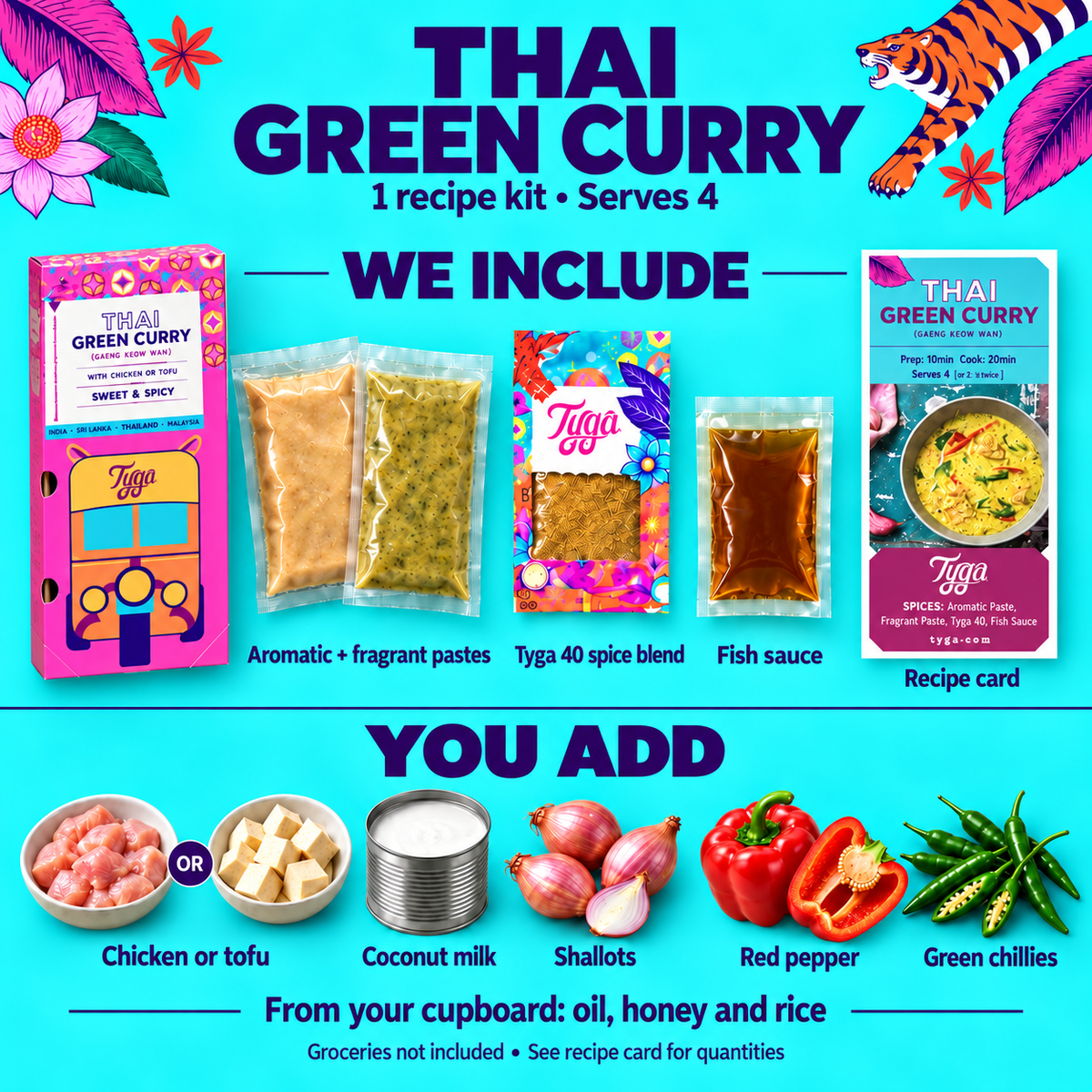 Green Thai Curry Recipe Kit