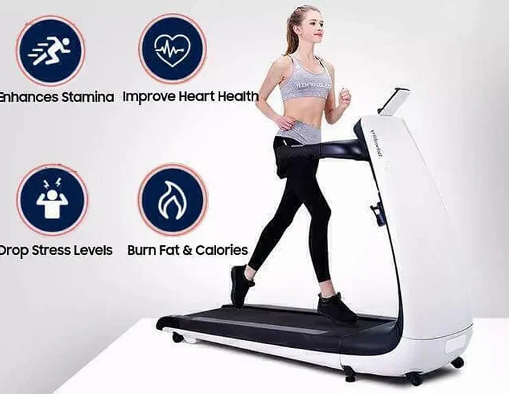 Home Treadmill | Foldable Walking, Brisk Walking & Running Machine | Fuji BeHealthy Smart Treadmill