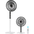 Pedestal Fan 16 Inch 9 Speed Remote 90° Oscillation Timer Adjustable Height Home