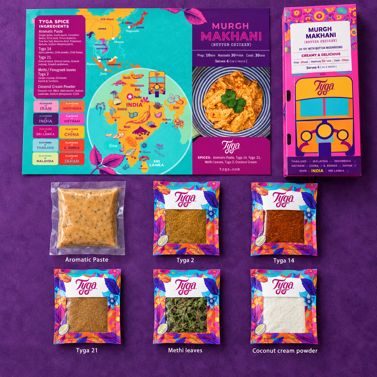 Murgh Makhani (Butter Chicken) Recipe Kit