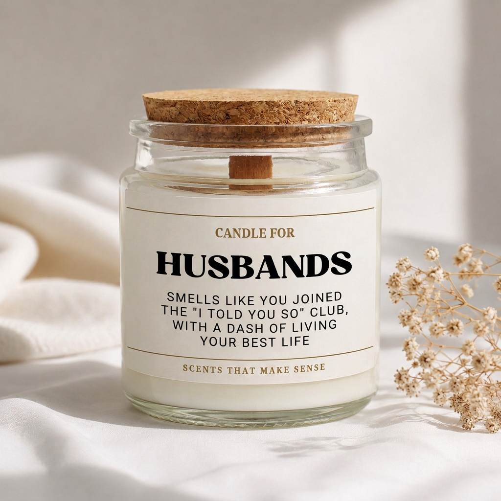 Husband Candle Gift For Him