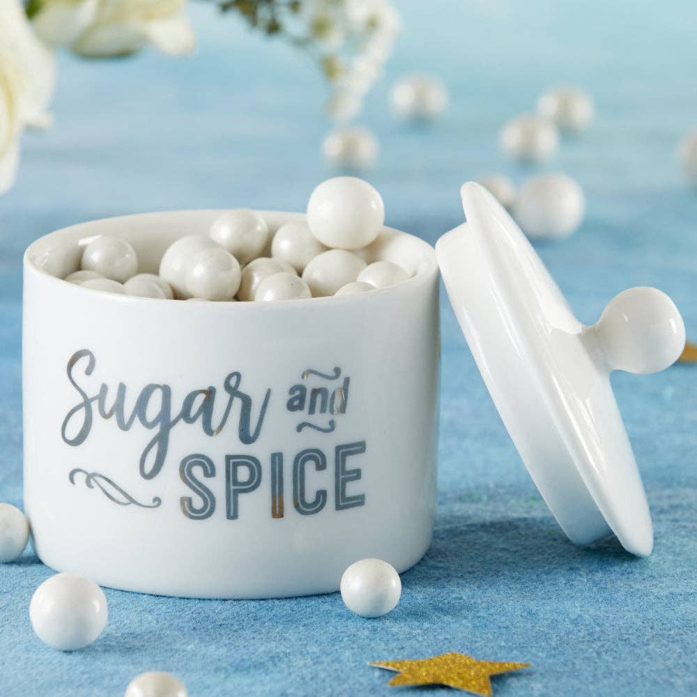 Sugar Spice and Everything Nice Ceramic Sugar Bowl