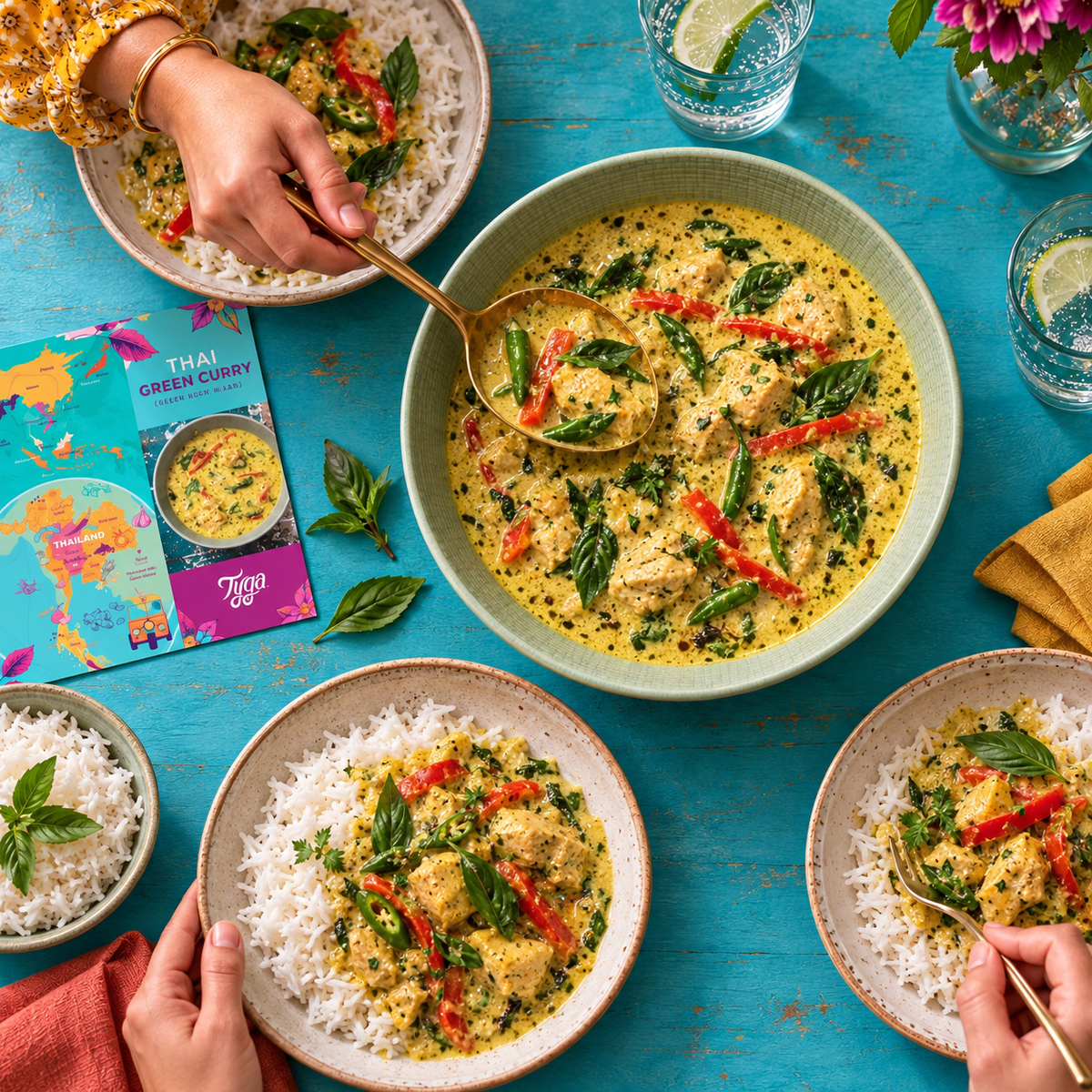 Green Thai Curry Recipe Kit