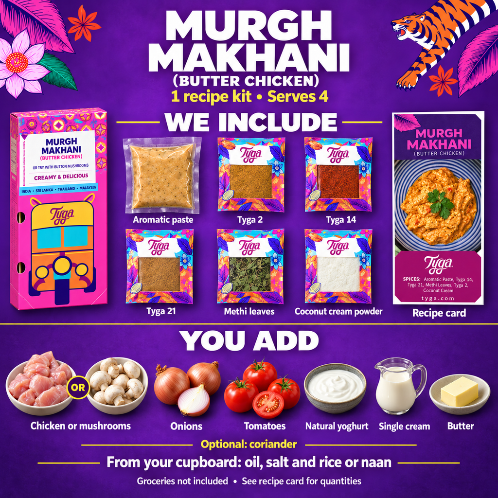Murgh Makhani (Butter Chicken) Recipe Kit