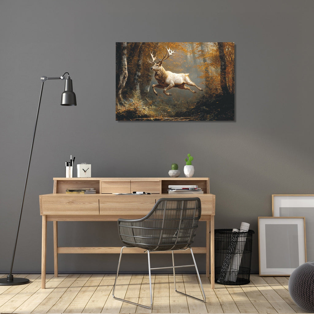 Leaping Stag Harmony Canvas