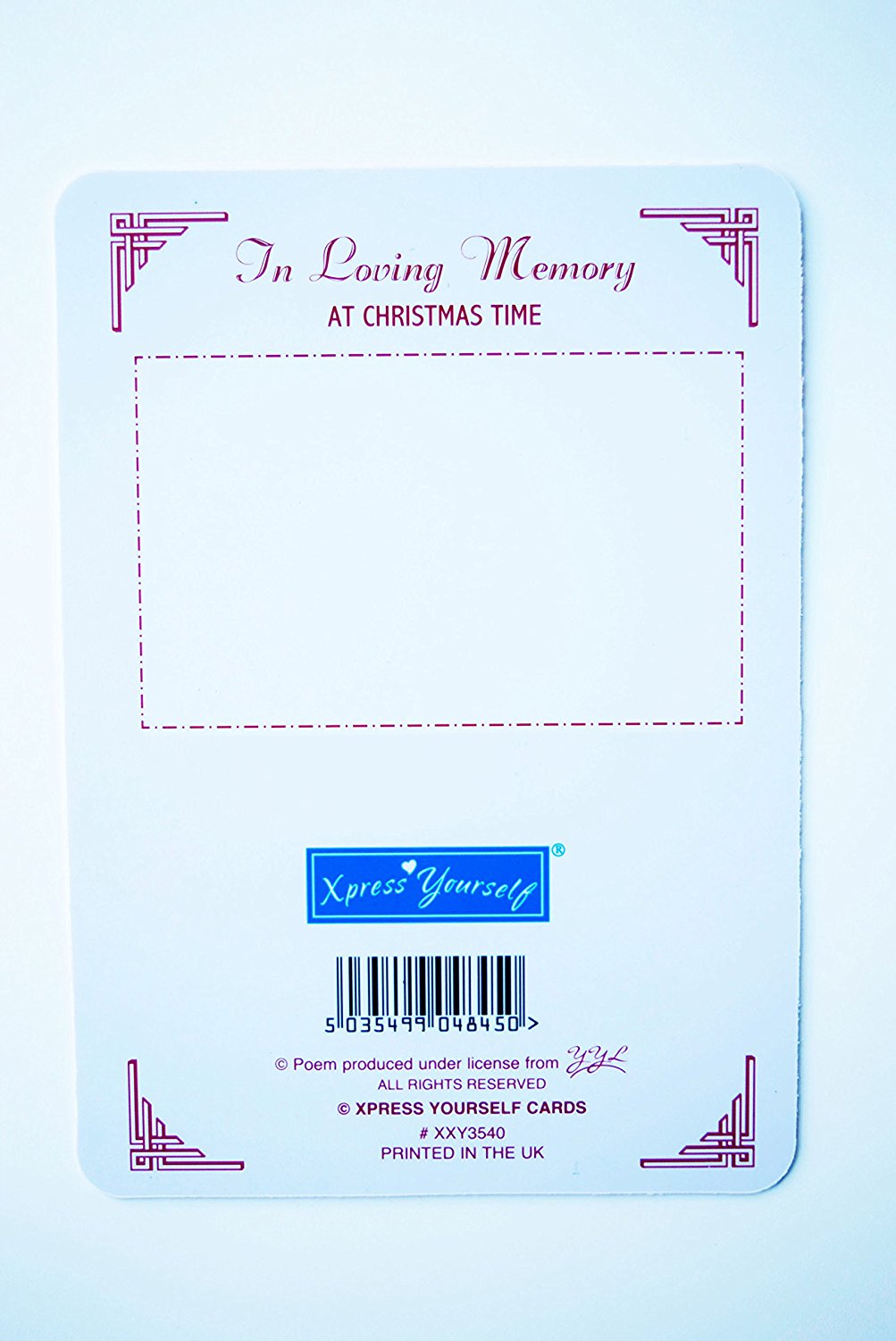Christmas Without You Grave Card Decorations Memorial Remembrance Missing You