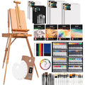 Art Painting Kit 169Pcs French Easel Acrylic Watercolour Oil Paint Set DJAR