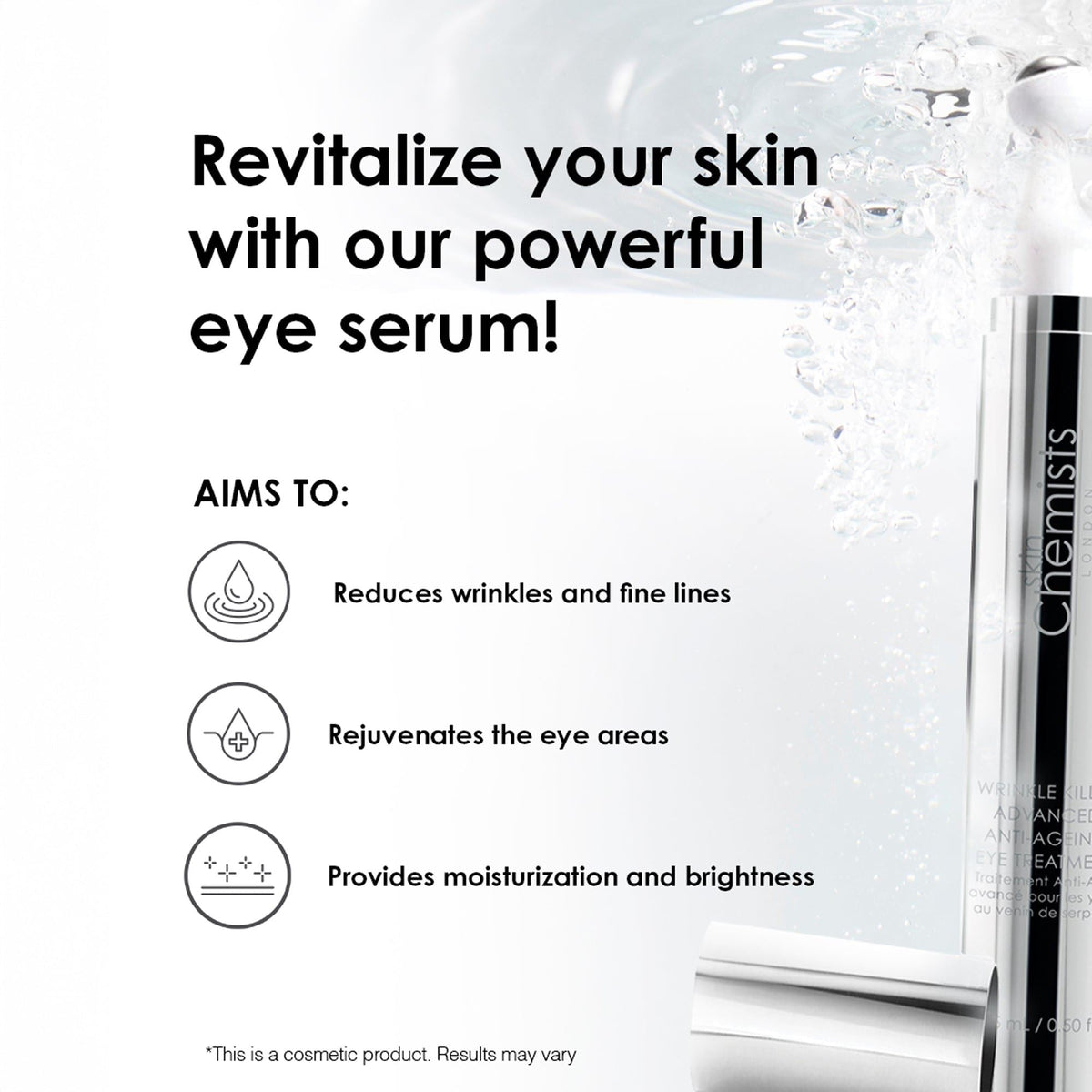 Wrinkle Killer Anti-Ageing Eye Treatment 15ml