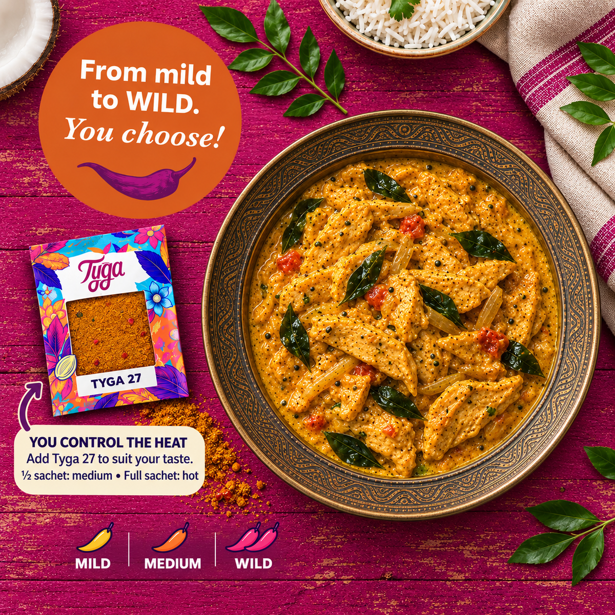 Sri Lankan Curry Recipe Kit