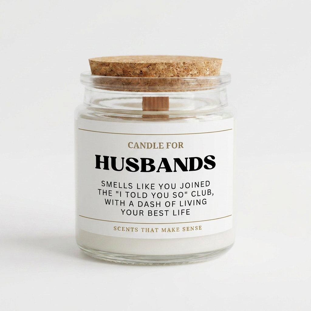 Husband Candle Gift For Him