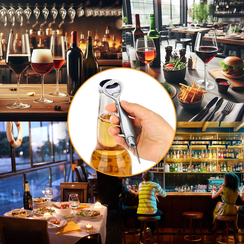 Creative Swordfish Handle Metal Beer Bottle Openers Kitchen Bar Accessories Tools Beer Gifts Beer Openors Kitchen Gadgets