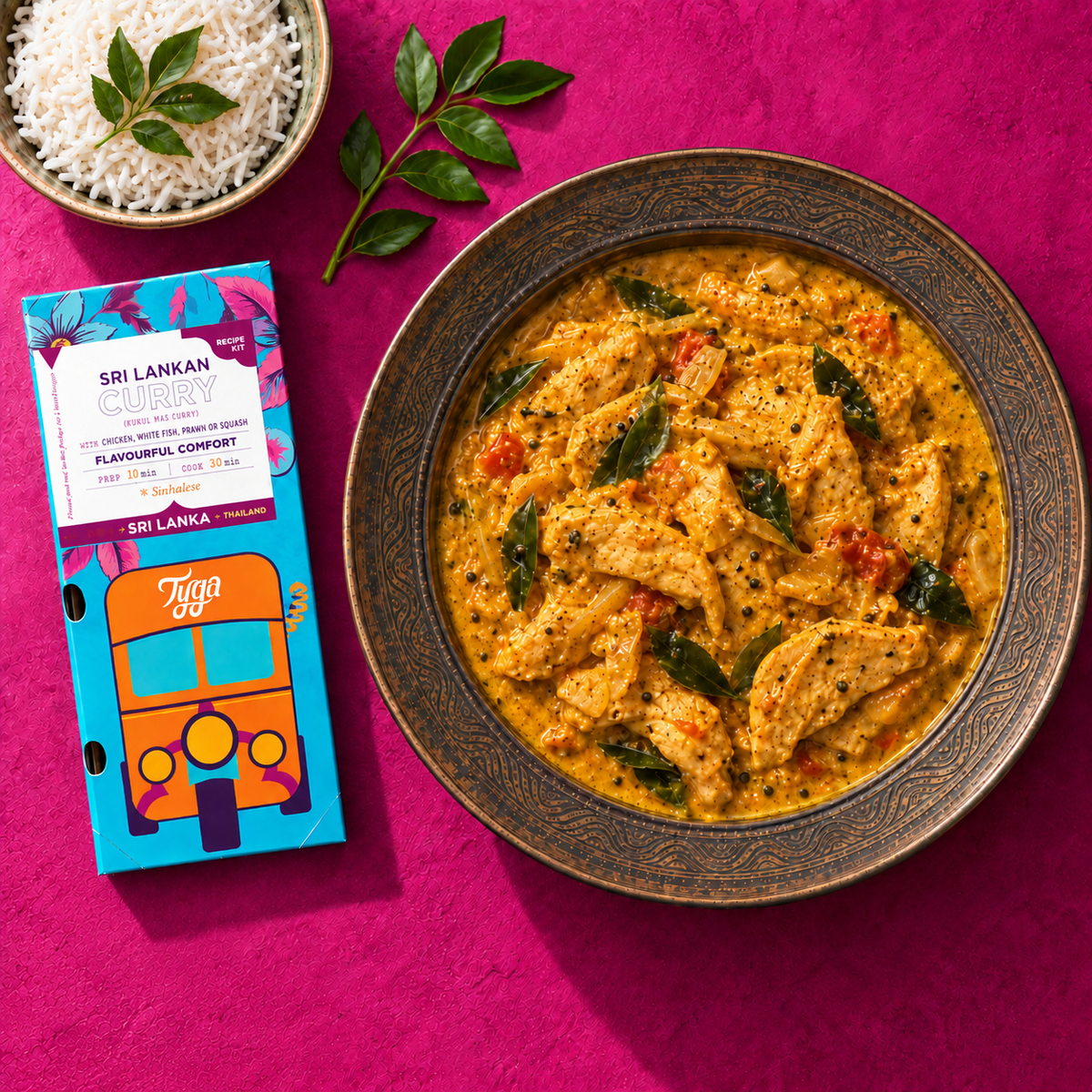 Sri Lankan Curry Recipe Kit