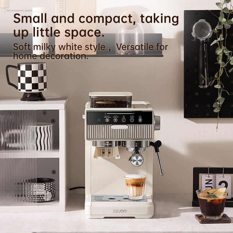 Italian-style Grinder Integrated Coffee Machine