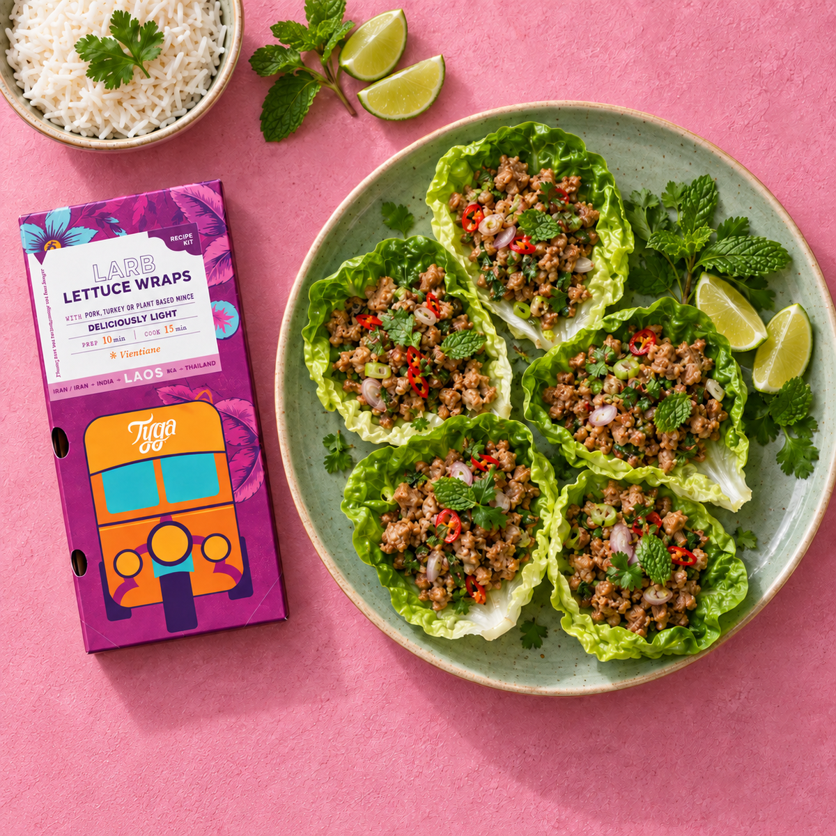 Larb Lettuce Wraps Recipe Kit