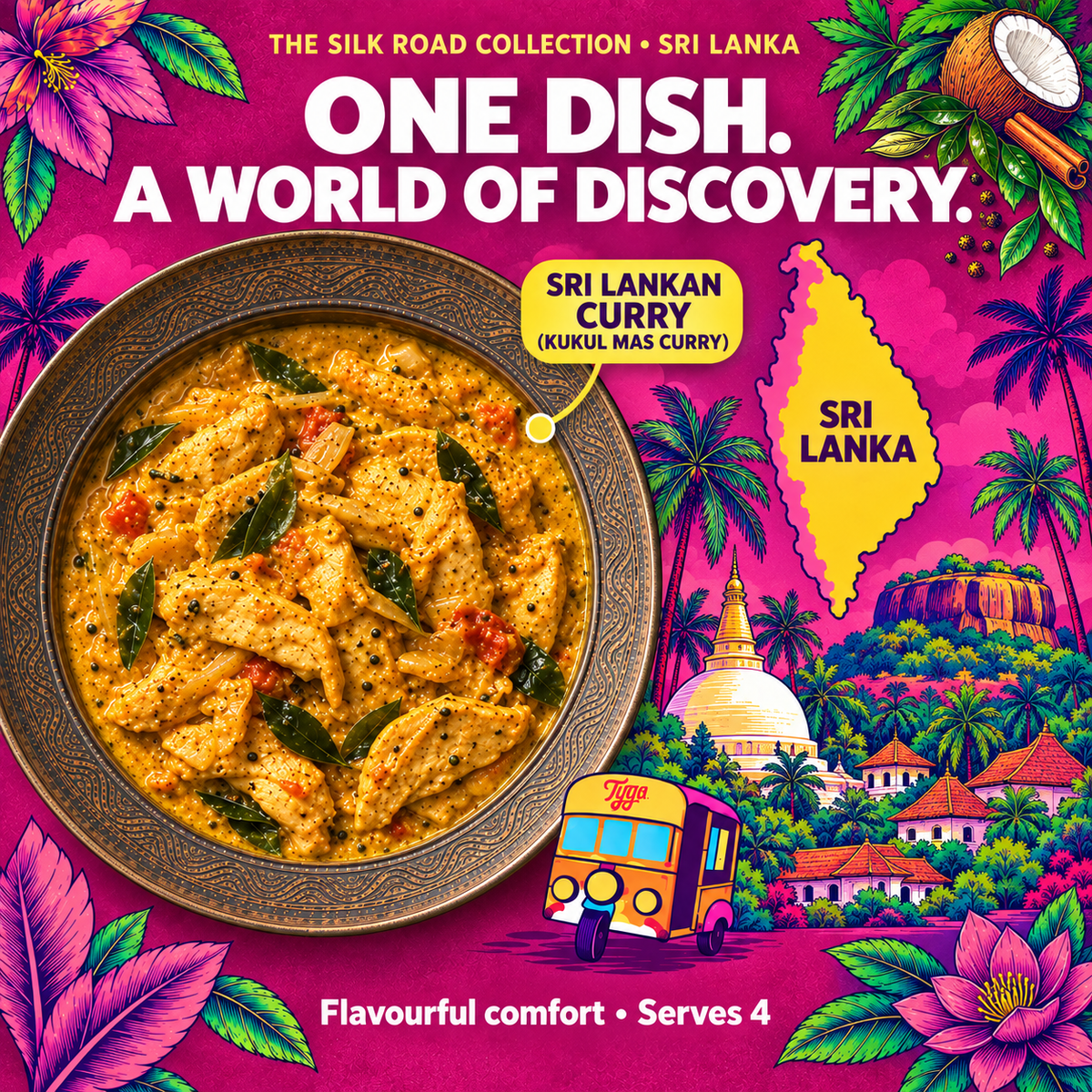 Sri Lankan Curry Recipe Kit