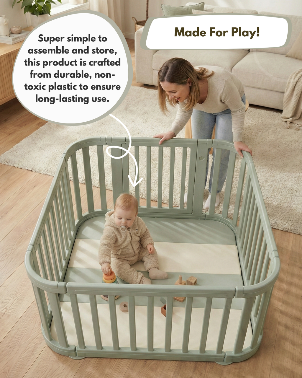 All Stars Playpen - Green