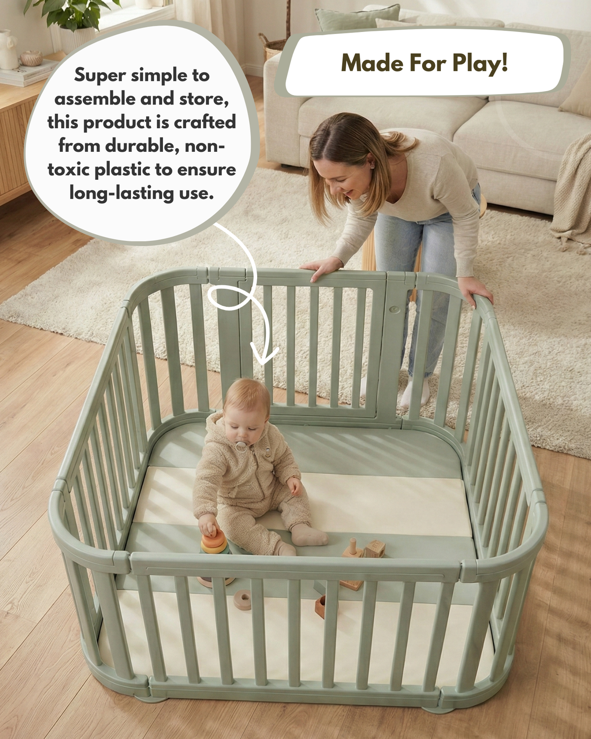 All Stars Playpen - Green