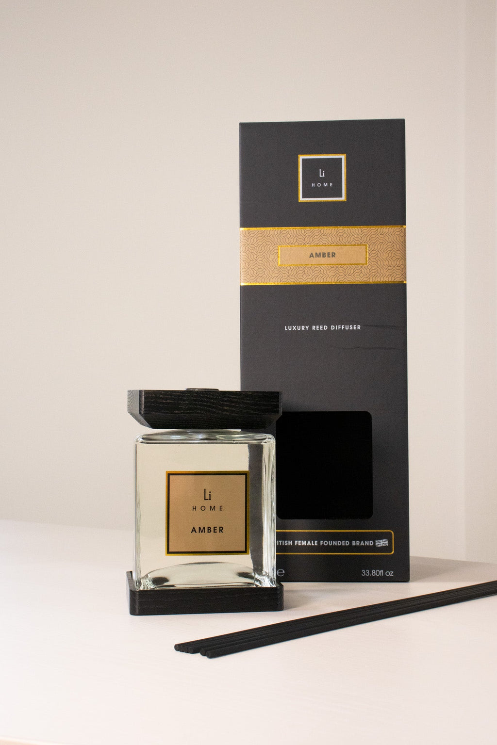 Luxury Square Diffuser - Amber