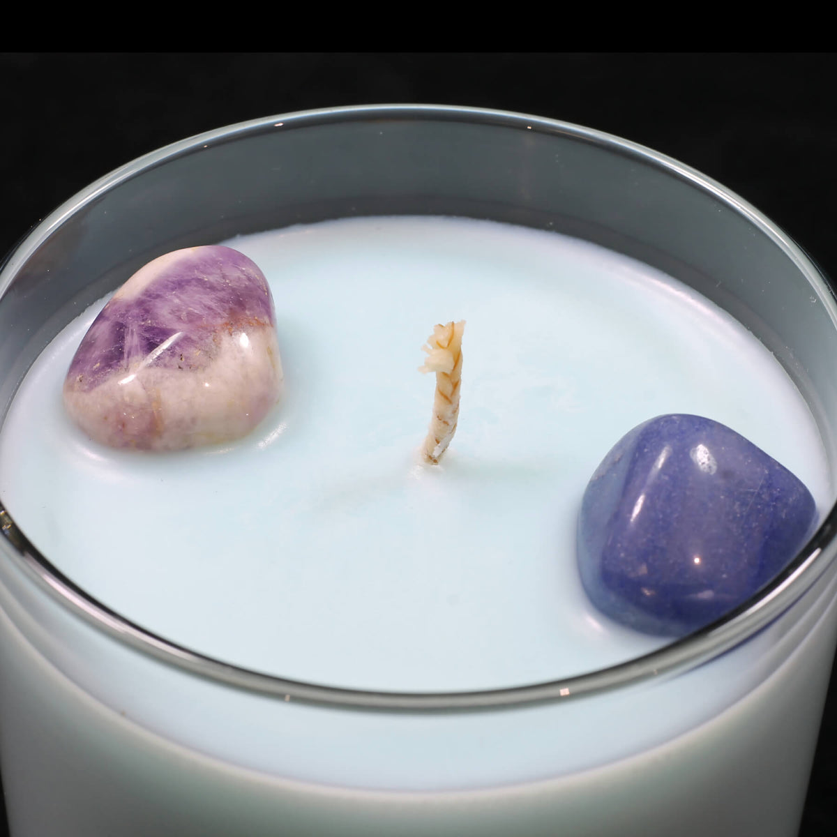 Anxiety Away - Crystal Infused Scented Candle